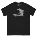 Haiti Map Fingerprint T-Shirt