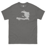 Haiti Map Fingerprint T-Shirt