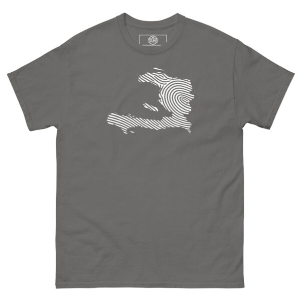 Haiti Map Fingerprint T-Shirt