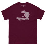Haiti Map Fingerprint T-Shirt