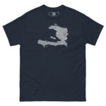 Haiti Map Fingerprint T-Shirt
