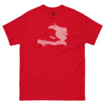 Haiti Map Fingerprint T-Shirt