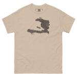 Haiti Map Fingerprint T-Shirt