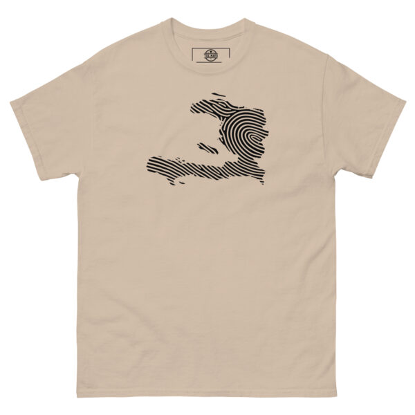 Haiti Map Fingerprint T-Shirt