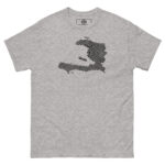 Haiti Map Fingerprint T-Shirt
