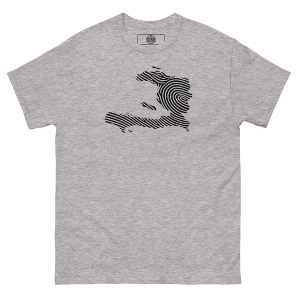 Haiti Map Fingerprint T-Shirt