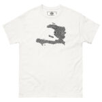 Haiti Map Fingerprint T-Shirt