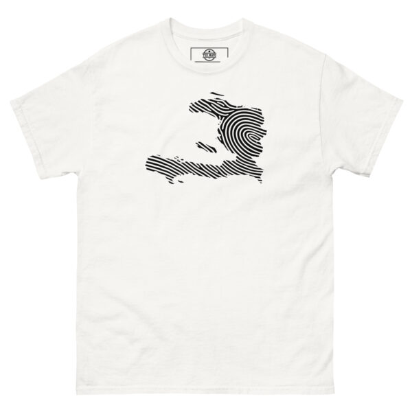 Haiti Map Fingerprint T-Shirt