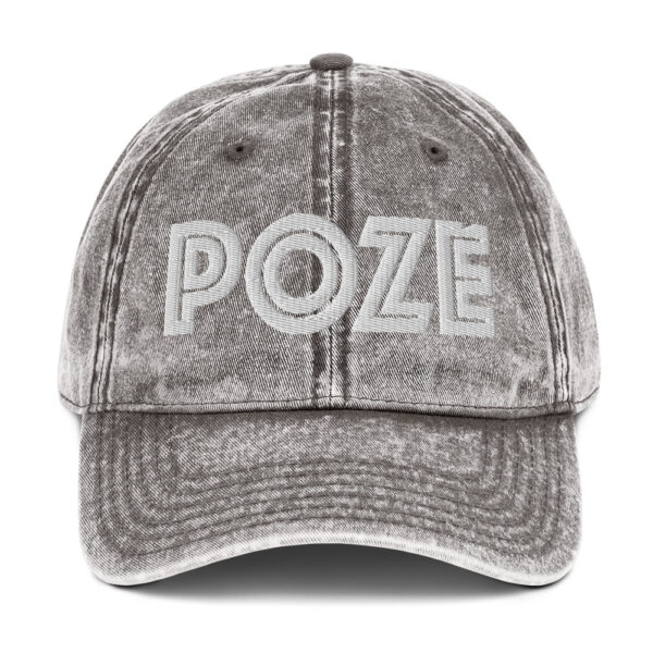 POZE Vintage Cotton Twill Cap