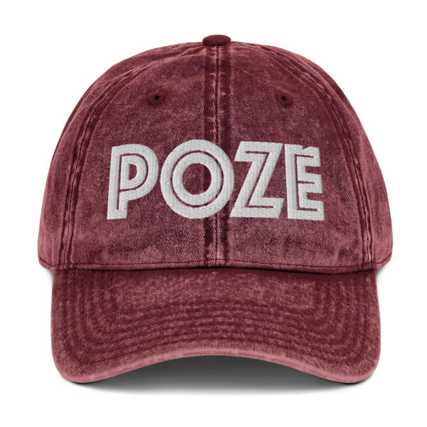 POZE Vintage Cotton Twill Cap