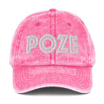 POZE Vintage Cotton Twill Cap