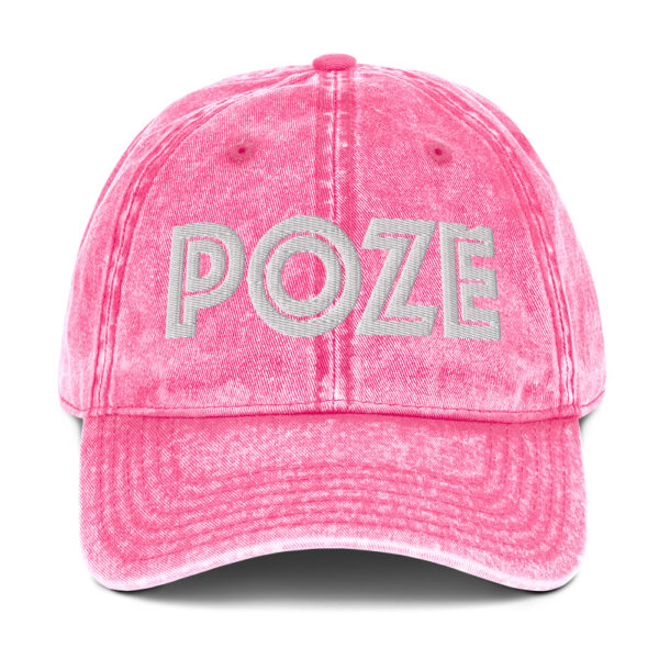 POZE Vintage Cotton Twill Cap