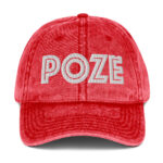 POZE Vintage Cotton Twill Cap