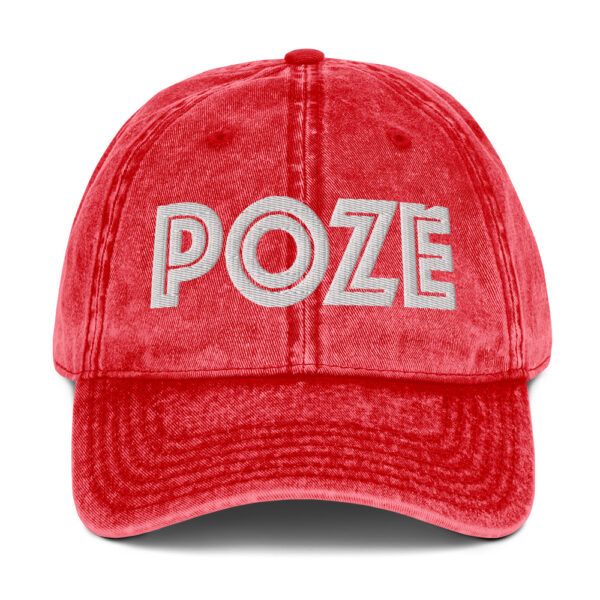 POZE Vintage Cotton Twill Cap